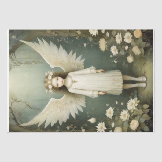 Cherub Doll - Decopage - 薄葉紙 (正面)