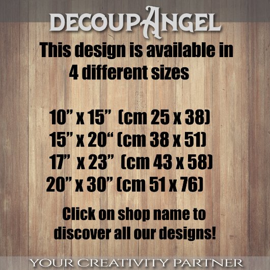 Cherub Doll - Decopage - 薄葉紙