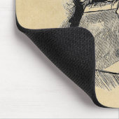 Cherub on 書's Desk マウスパッド (コーナー)