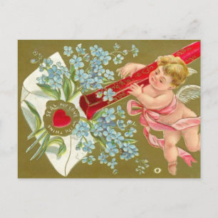 Cherub Valentineカードのカスタマイズ可能 シーズンポストカード