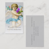 Cherub withターコイズサッシAny Color Business Card 名刺 (正面/裏面)