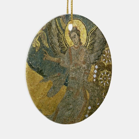 Cherubim著、のために支えられる契約の箱 セラミックオーナメント (右)