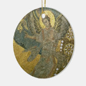 Cherubim著、のために支えられる契約の箱 セラミックオーナメント (左)