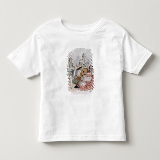 CherubinとしてマドモアゼルReichemberg トドラーTシャツ (正面)