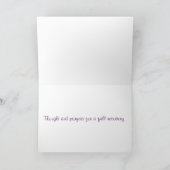 Cherubs Get Well Soonカード カード (内部)