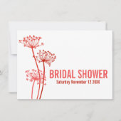 Chervilグラフィックモダンスのブライダルシャワー招待状 招待状 (正面)