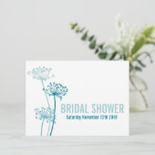 Chervilグラフィックモダンスのブライダルシャワー招待状 招待状 (スタンド正面)