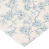 Chery blossom branches in blue and off white テーブルクロス (アングル)