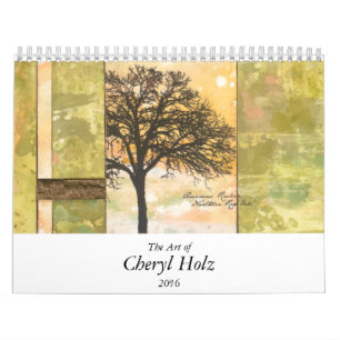 CHERYL HOLZのカレンダー2016年の芸術 カレンダー