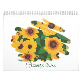 CherylsArt 20xxによる花のアートカレンダー カレンダー