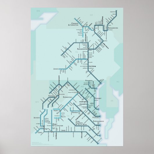 Chesapeake Bay 20インチx 30インチ ポスター (正面)