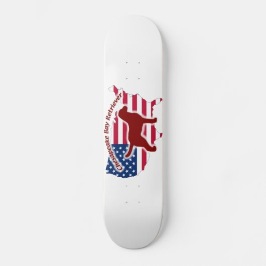 Chesapeake Bay Retriever スケートボード (正面)