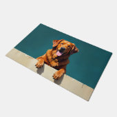 Chesapeake Bay Retriever Doormat Art ドアマット (アングル)