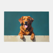 Chesapeake Bay Retriever Doormat Art ドアマット (正面)