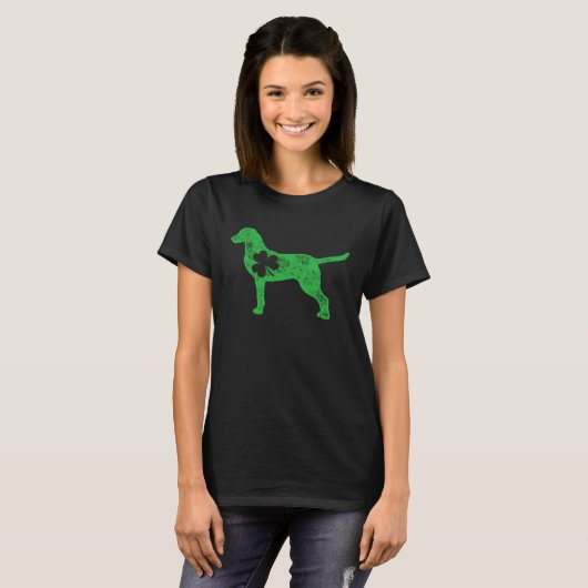 Chesapeake Bay Retriever St Patrick s Day Boys Sha Tシャツ (正面フル)