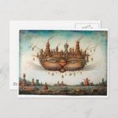 Cheshire Cat ポストカード (正面/裏面)