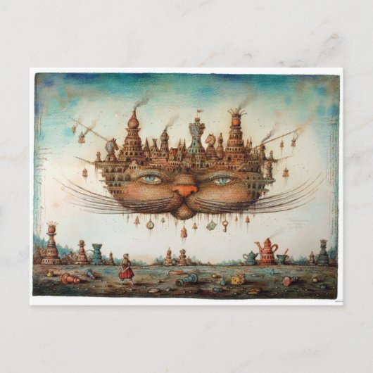 Cheshire Cat ポストカード (正面)