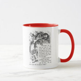 Cheshire cat , “ Alice in Wonderland ” マグカップ