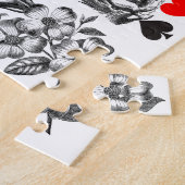 cheshire cat classic alice in wonderland character ジグソーパズル (側面)