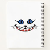 Cheshire Cat Smile  PERSONALIZE ノートブック (裏面)