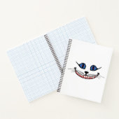Cheshire Cat Smile  PERSONALIZE ノートブック (内部)
