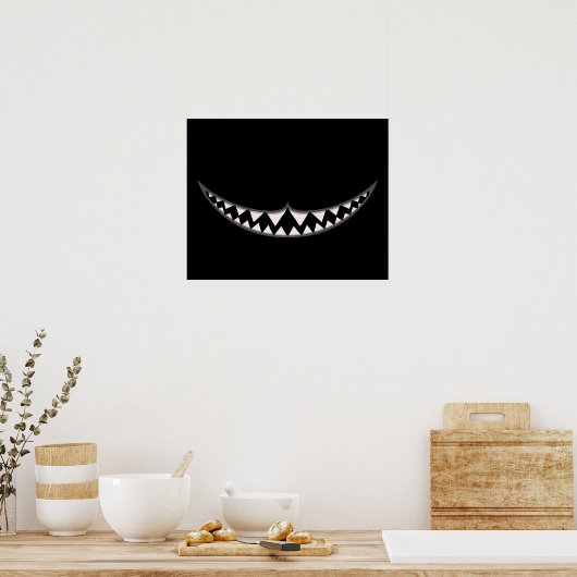 Cheshire Grin III ポスター (キッチン)