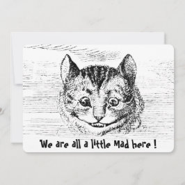 Chesire Cat - Alice In Wonderlandキャラクター ノートカード