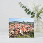Chesky Krumlov 001，チェコ写真 ポストカード (スタンド正面)