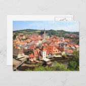 Chesky Krumlov 001，チェコ写真 ポストカード (正面/裏面)