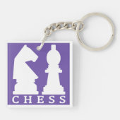 CHESSカスタムカラーキーチェーン キーホルダー (裏面)