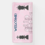 Chessパーティーへようこそ 横断幕 (縦)