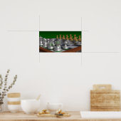 chess20001000から20x10 = 22x11 ポスター (キッチン)