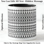 Chess Addict Hidden Message Funny Novelty 111B マグカップ