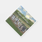 Chess Anyoneハッピーバースデー スタンダードランチョンナプキン (角)