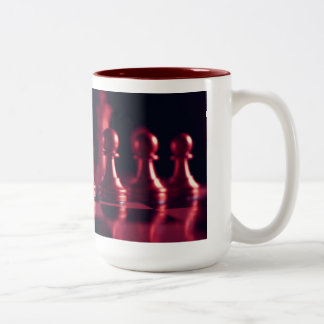 Chess Art Coffee Mug – Chess Board Design Print” ツートーンマグカップ