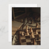 Chess art photo ポストカード (正面/裏面)