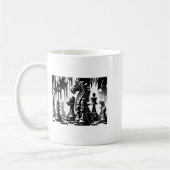 Chess Board  コーヒーマグカップ (左)