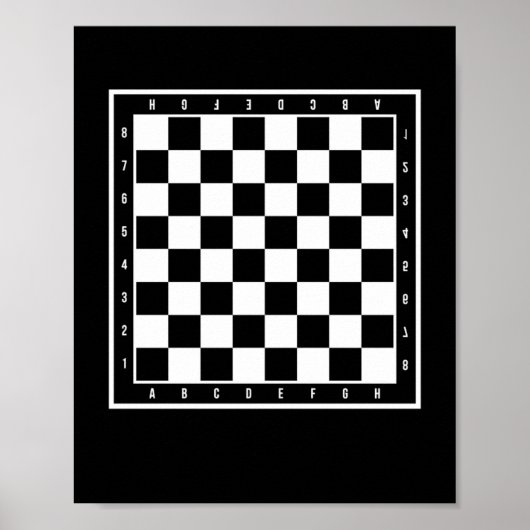 Chess Board Chess Chess Game Player ポスター (正面)