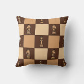 Chess Board Pieces クッション (裏面)