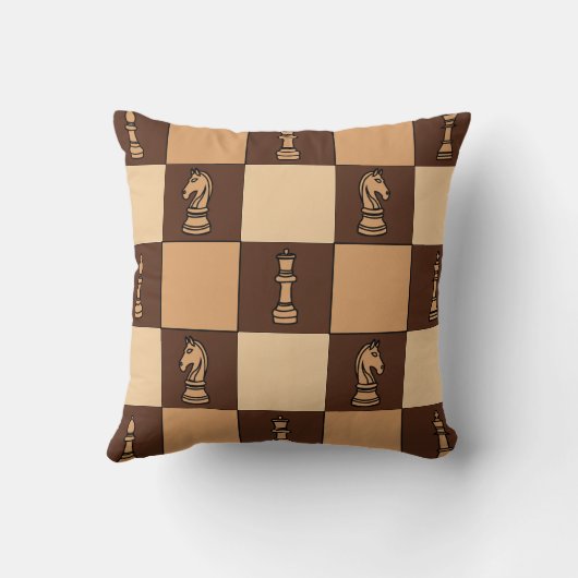 Chess Board Pieces クッション (裏面)
