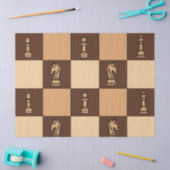 Chess Board Pieces 薄葉紙 (クラフト)