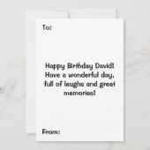 Chess Cats in the park カード (裏面)