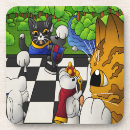 Chess Cats in the park コースター