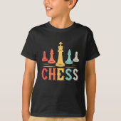 Chess, Checkerboard, Checkmate, Pieces Tシャツ (正面)