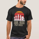 Chess Chessboxing Chess Masters Cool Kids Play Che Tシャツ (正面)