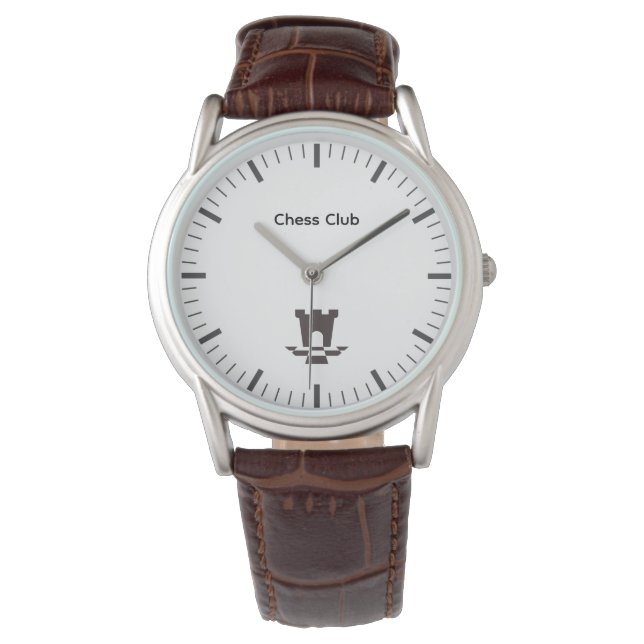 Chess Club Logo Watch 腕時計 (正面)