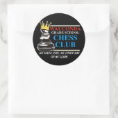 Chess Club SWAG ラウンドシール (バッグ)