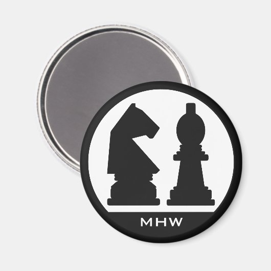 CHESS custom magnet マグネット (正面/裏面)