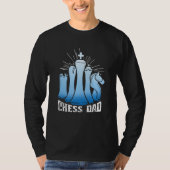Chess Dad Checkmate Grandmaster Father Chess Playe Tシャツ (正面)