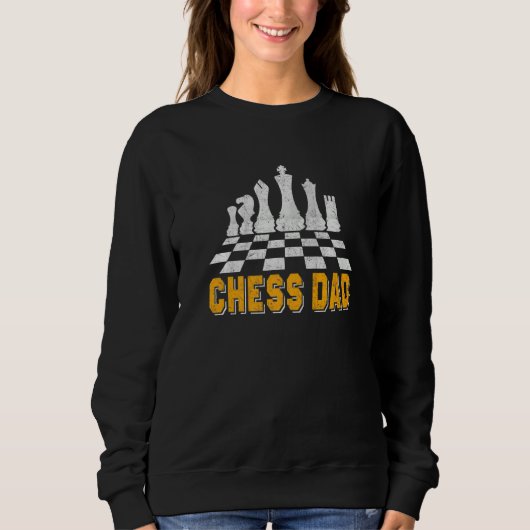 Chess Dad  saying  1 スウェットシャツ (正面)
